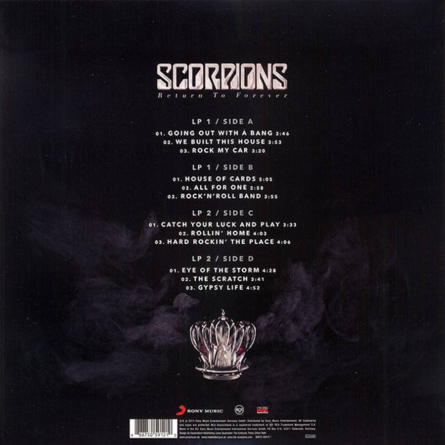 Scorpions – Return To Forever (2LP)